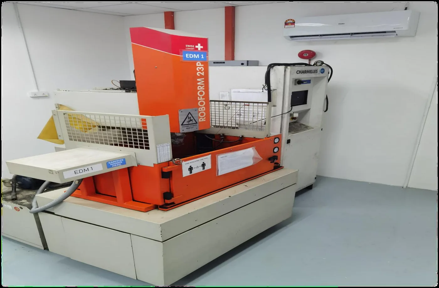 Charmilles Roboform 23P EDM machine at TPTW Engineering